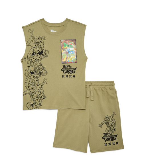 Teenage Mutant Ninja Turtles Sleeveless Tee & Shorts Set